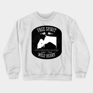 Free spirit - Wild heart Crewneck Sweatshirt